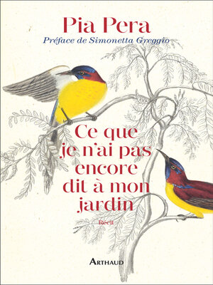 cover image of Ce que je n'ai pas encore dit à mon jardin